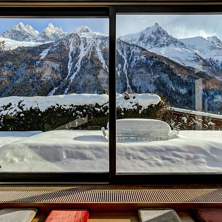 Вилла Chalet Safari. Face Au Mont-Blanc. Шамони Экстерьер фото